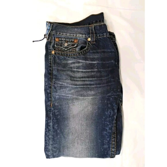 Rare True Religion Mens Jean's Straight Leg Size 42 - Picture 8 of 9
